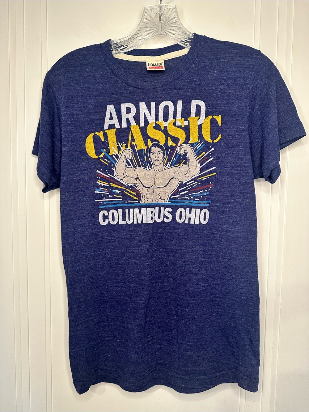 HOMAGE Navy Arnold Classic Columbus Ohio Graphic Tee